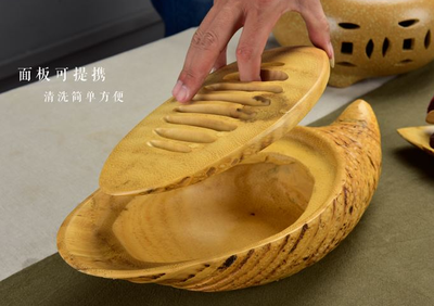 Bamboo Root Tea Tray