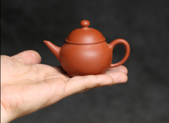 75ml Fully Hand Made Chaozhou Zisha tea pot