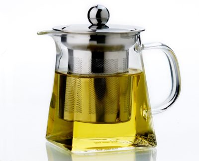 Glass teapot