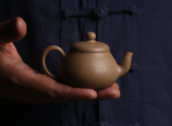 70ml Fully Hand Made Chaozhou Zisha tea pot