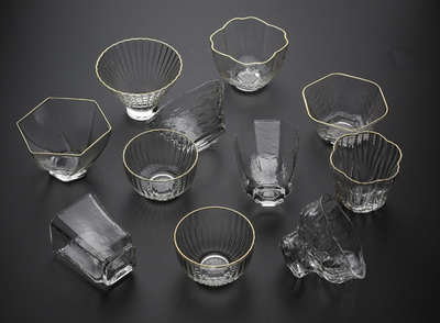 10 types high borosilicate glass tea cup