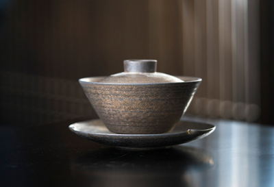 150ml Gold glaze Gaiwan